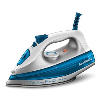 Ferro a Vapor Mondial FVN-01-BL com Base Cerâmica Diamante e Spray 110V