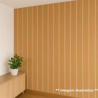 Painel Ripado Parede Versátil Kit 20 Placas Mdf 45 X 11 Cm Freijó - 1