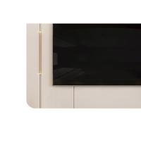 Painel Home P/ Tv Até 65 Pol Adele 180x132cm Off White - Dj Móveis