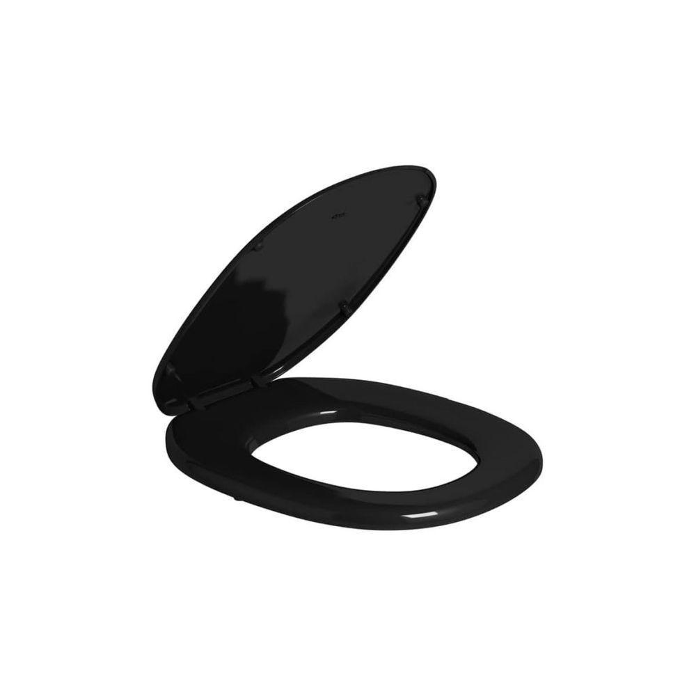 Assento Plástico Com Microban Para Bacias Fast/aspen, ébano, Ap.75.95, Deca - 2