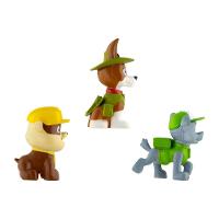 Paw Patrol Topper Trio Rubble, Tracker E Rocky - 5