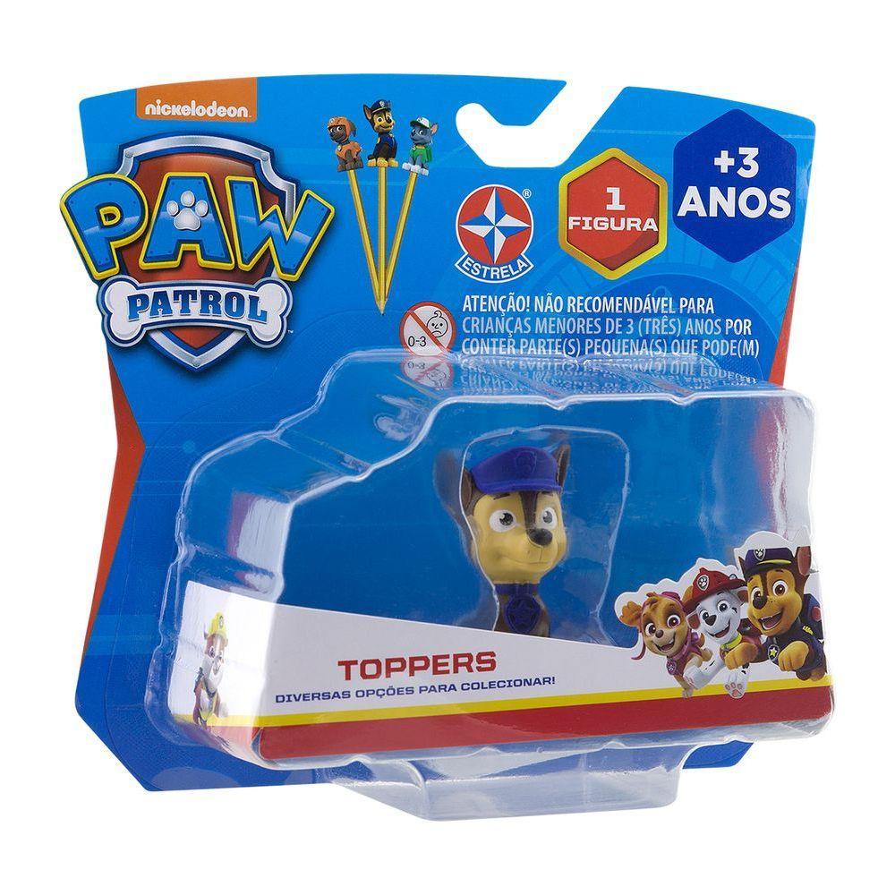 Paw Patrol Topper Unitário Chase - 2