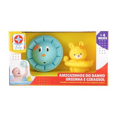 Jogo Amiguinhos Do Banho-ursinha E Girassol - Estrela