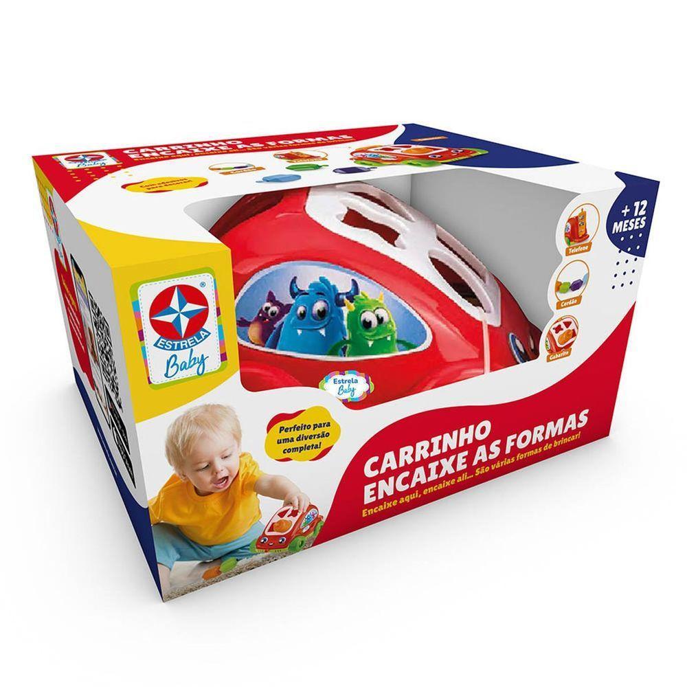 Carrinho Encaixe As Formas - 1