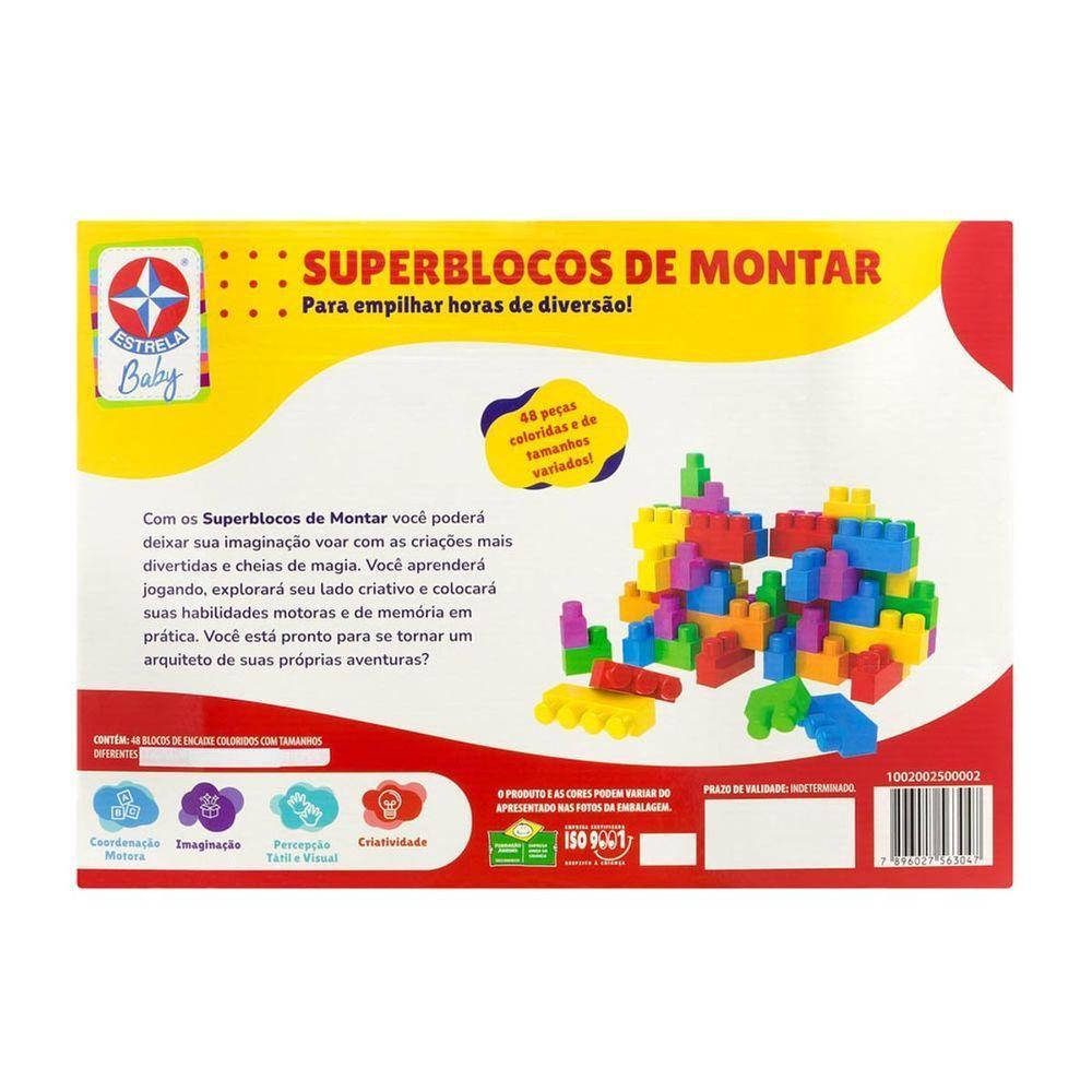 Super Blocos De Montar - 2
