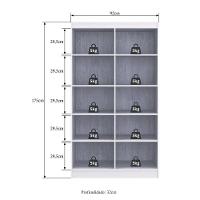 Armário 4 Portas Lavanderia Multiuso Multimóveis Vcr8000 Branco Branco