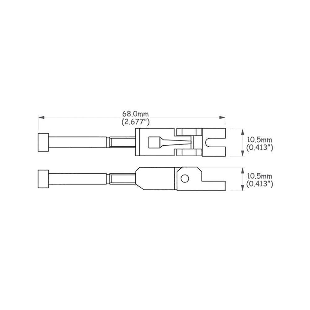 Saddles Ponte Guitarra Cromado (unidade) Spirit S24-105 Cr [f035] - 2