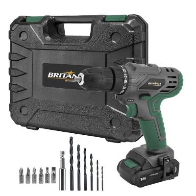 Parafusadeira 2 em 1 Britânia para Uso Doméstico Speed Control BPFE12M 800 RPM Bivolt