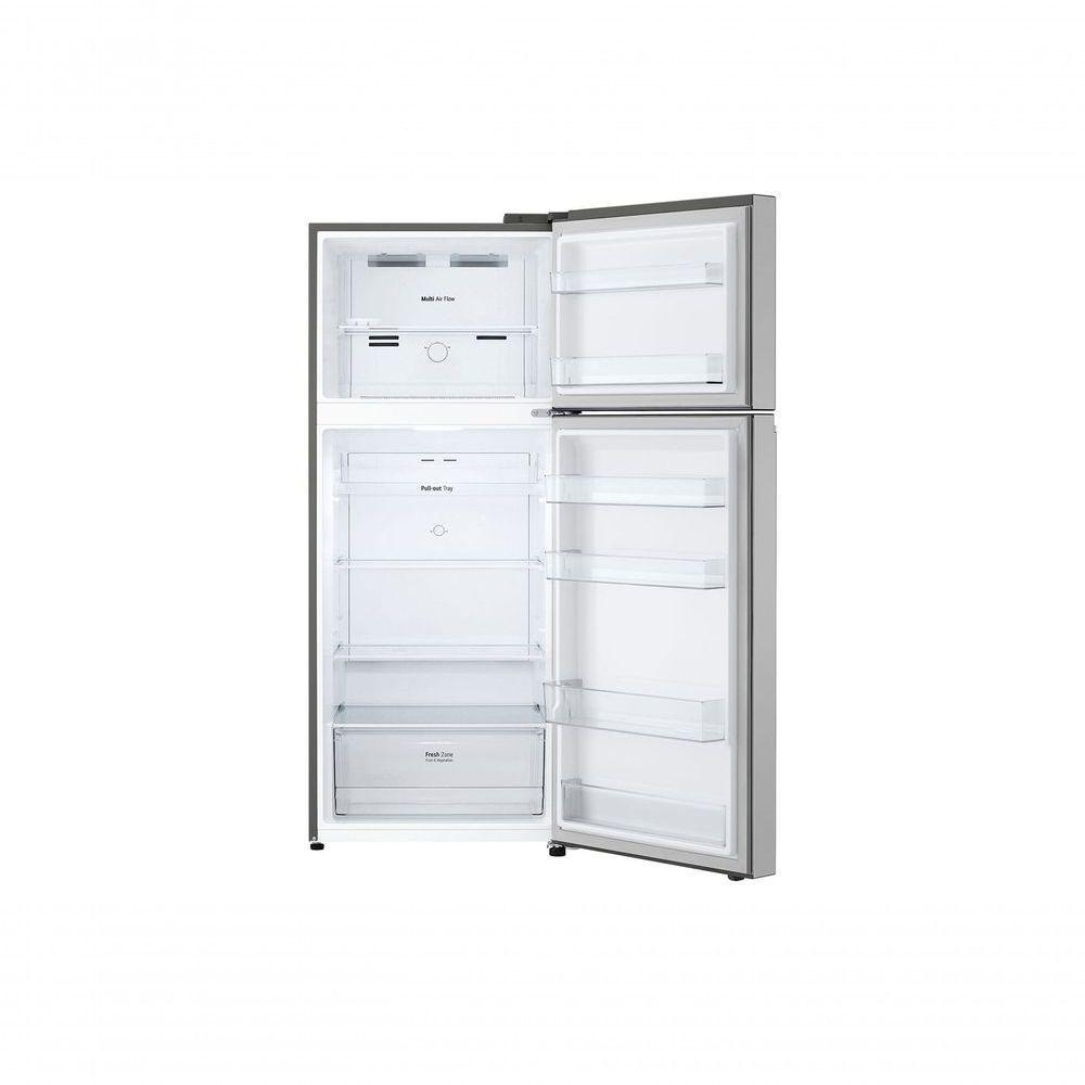 Geladeira LG Frost Free Inverter 375L Duplex Inox Look GN-B372PFMB 110V - 4