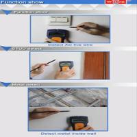 Scanner Parede Detector Obstaculos Fios Vigas Madeiras Metais Digital Eletronico 3 Em 1 Sem Fio - 5
