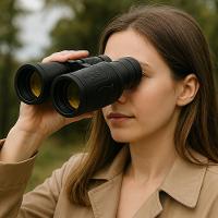 Binoculo Profissional Alcance 1000m Longo Emborrachado 20x50 Astronomico Lente Espelhada Capa - 3