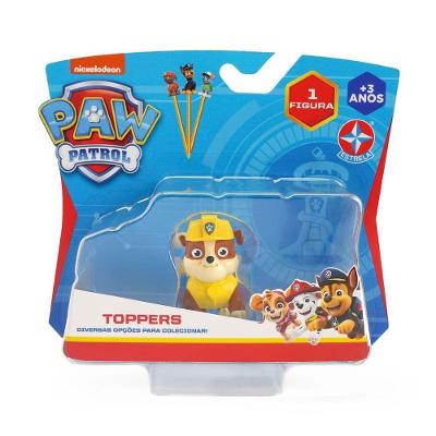Paw Patrol Topper Unitário Rubble