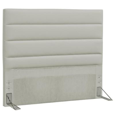 Cabeceira Casal 140cm Greta Sintético Bege - Mpozenato