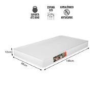 Cama Solteiro Com 2 Baus Organizador E Escada Luna Plus Rosa Com Colchão