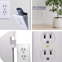 Cofre Secreto Embutir Parede Tomada Camuflado Oculto Dinheiro Porta Joias Dolar Invisivel - 8