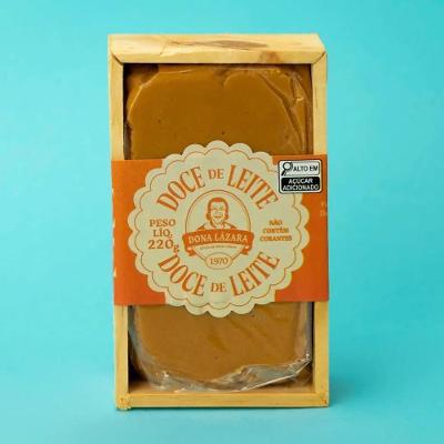 Doce De Leite Dona Lázara Doce De Corte Artesanal De 220g