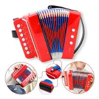 Sanfona Infantil Baixos Acordeon 3 Mini Gaita Estilo Profissional