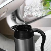Garrafa Chaleira 600ml Inox Termica 12v Veicular Eletrica Caneca Aquecedor Portatil Copo Carro