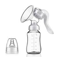 Extrator Manual De Leite Materno Portátil Silicone Bpa Free Com Mamadeira 150ml - 1