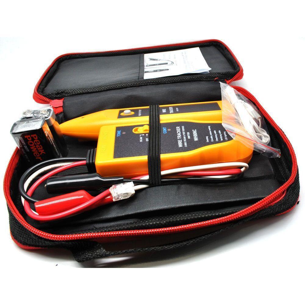 Kit Localizador E Rastreador De Cabos Penton Wh806r Completo Com Estojo - 3