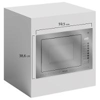 Micro-ondas De Embutir Mueller 25 Litros Espelhado MME25K Cinza 110V - 7