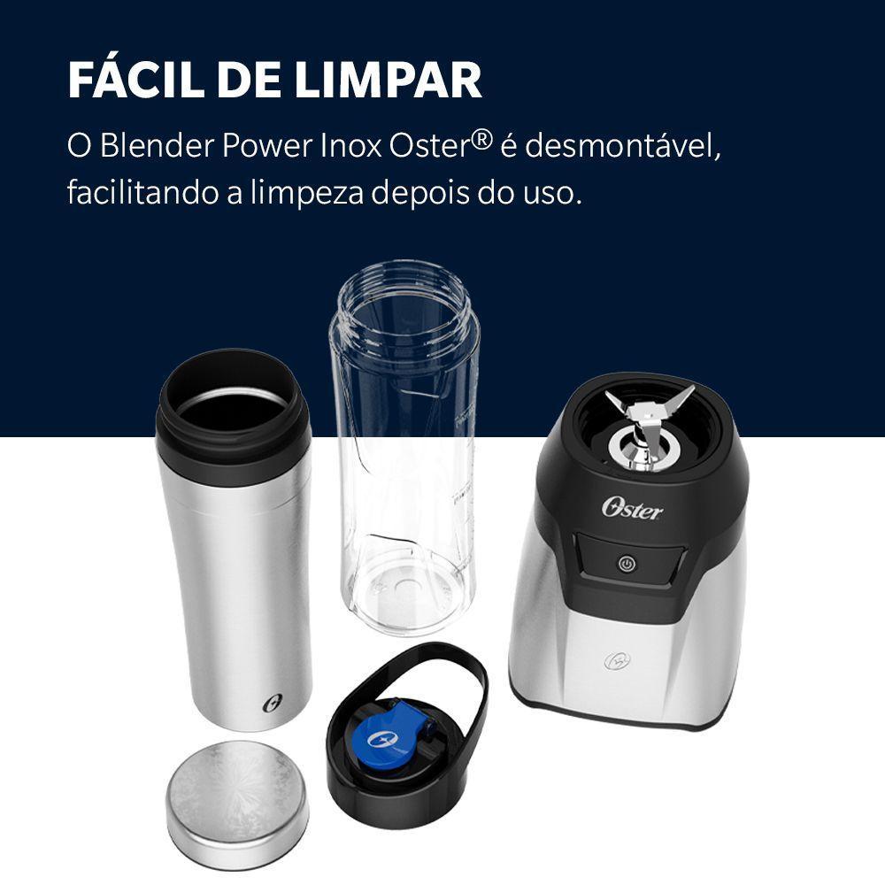 Blender Power Inox Oster Com 2 Jarras To Go 110V - 2