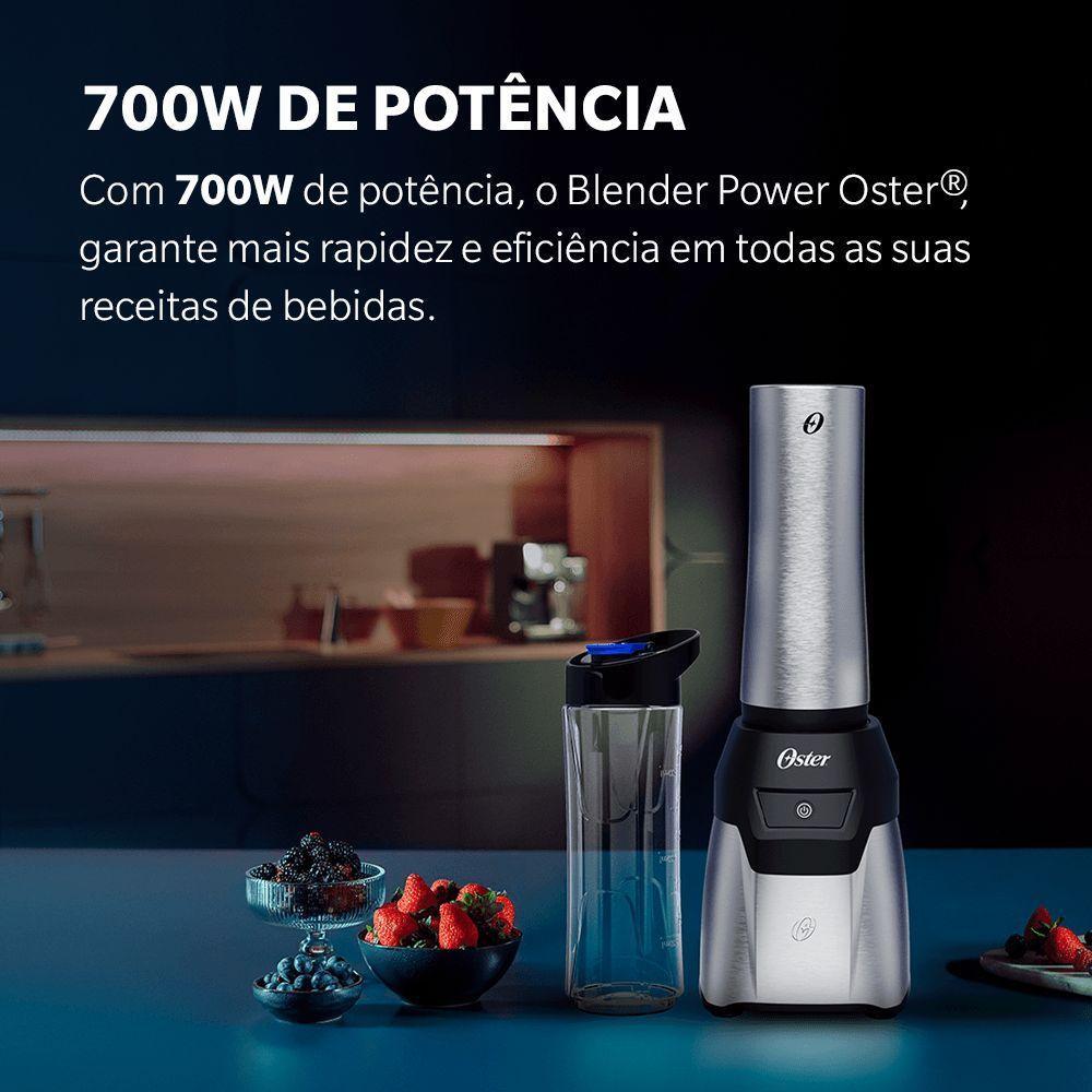 Blender Power Inox Oster Com 2 Jarras To Go 110V - 3