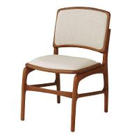 Jogo 8 Cadeiras De Jantar Florença Em Madeira Jequitibá Terra Encosto Em Tecido Premium Linho Bege - 5