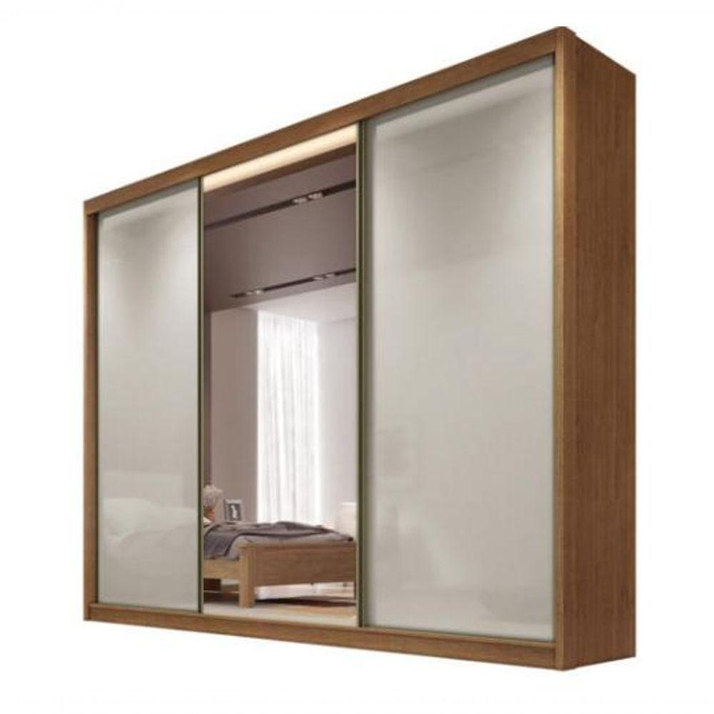 Guarda Roupa 3 Portas Com Espelho 8 Gav Sollo - Novo Horizonte - 2