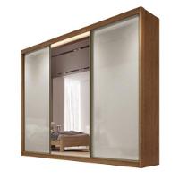 Guarda Roupa 3 Portas Com Espelho 8 Gav Sollo - Novo Horizonte - 2