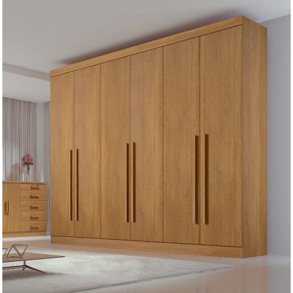 Guarda Roupa Da Vinci 6 Portas 100% Mdf - Ddoro Móveis - 1