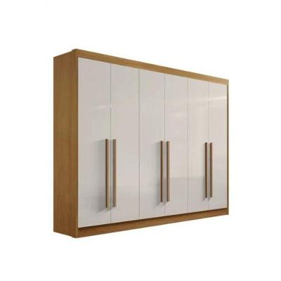 Guarda Roupa Da Vinci 6 Portas 100% Mdf - Ddoro Móveis