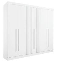 Guarda Roupa Da Vinci 6 Portas Ripado 100% Mdf - Ddoro Móveis - 1