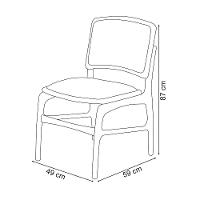 Jogo 8 Cadeiras Para Jantar Florença Madeira Jequitibá Natural Encosto E Assento Em Tecido Linho Beg