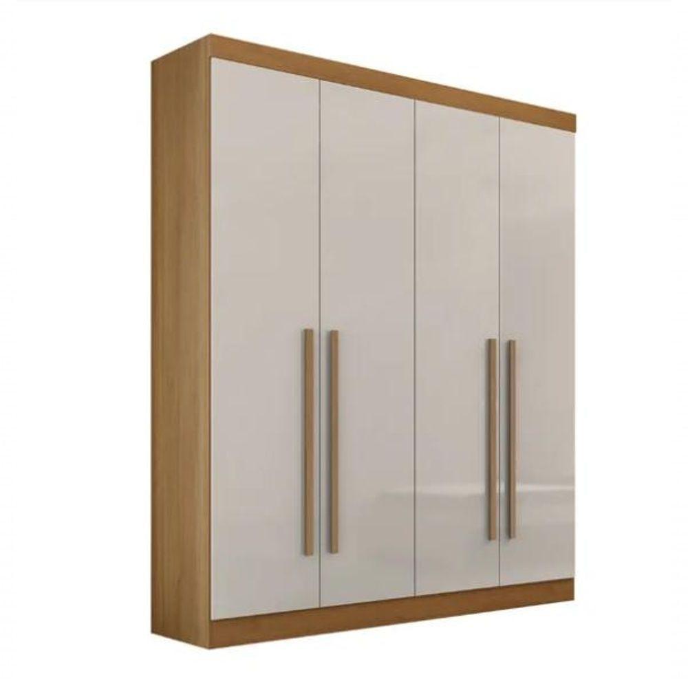 Guarda Roupa Da Vinci 4 Portas Cinamomo-off - D Doro - 1