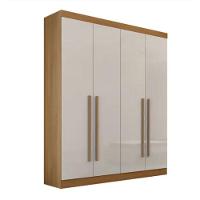 Guarda Roupa Da Vinci 4 Portas Cinamomo-off - D Doro - 1