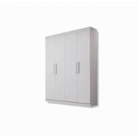 Guarda Roupa Colibri 4 Portas 3 Gavetas Branco - D Doro - 2
