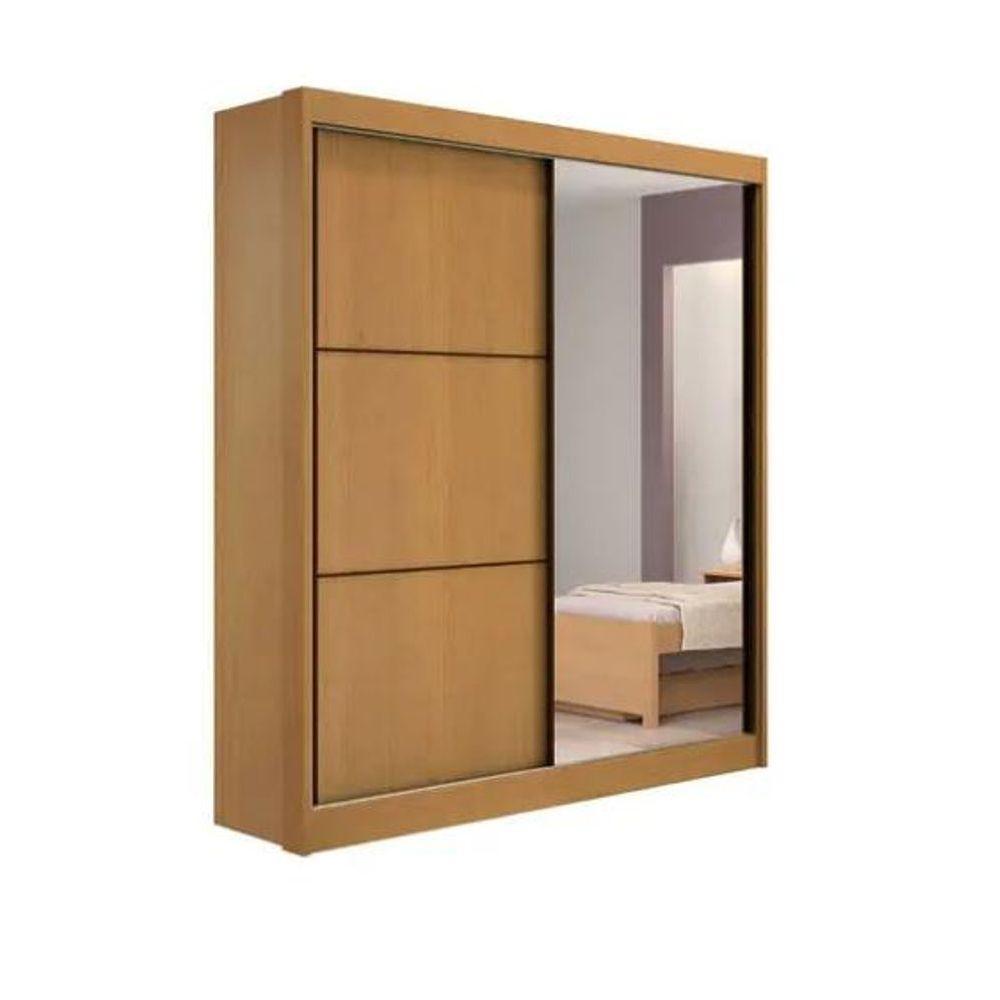 Guarda Roupa Atenas 2 Portas 100% Mdf Com Espelho D Doro - 1