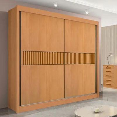 Guarda Roupa Cancun 2 Portas 100%mdf Ripado - Ddoro Móveis