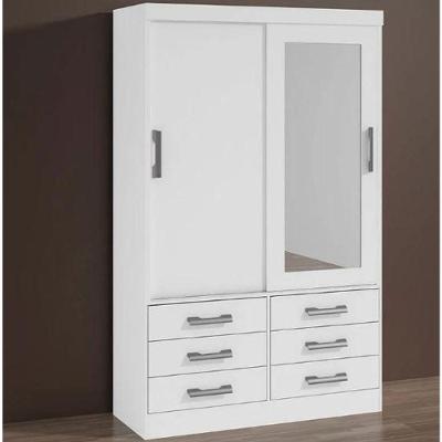 Guarda Roupa Meridian 2 Portas Branco - D Doro Móveis