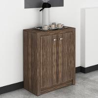 Balcão Escritório Com 2 Portas Multimóveis Cr25013 Nogal - 1