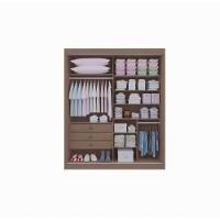 Guarda Roupa Santorini 2 Portas Castanho-off - D Doro - 4