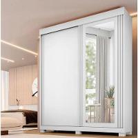 Guarda Roupa Mônaco 100%mdf 2 Portas Branco - Benetil - 1