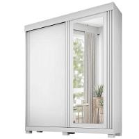 Guarda Roupa Mônaco 100%mdf 2 Portas Branco - Benetil - 2