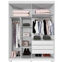 Guarda Roupa Mônaco 100%mdf 2 Portas Branco - Benetil - 3