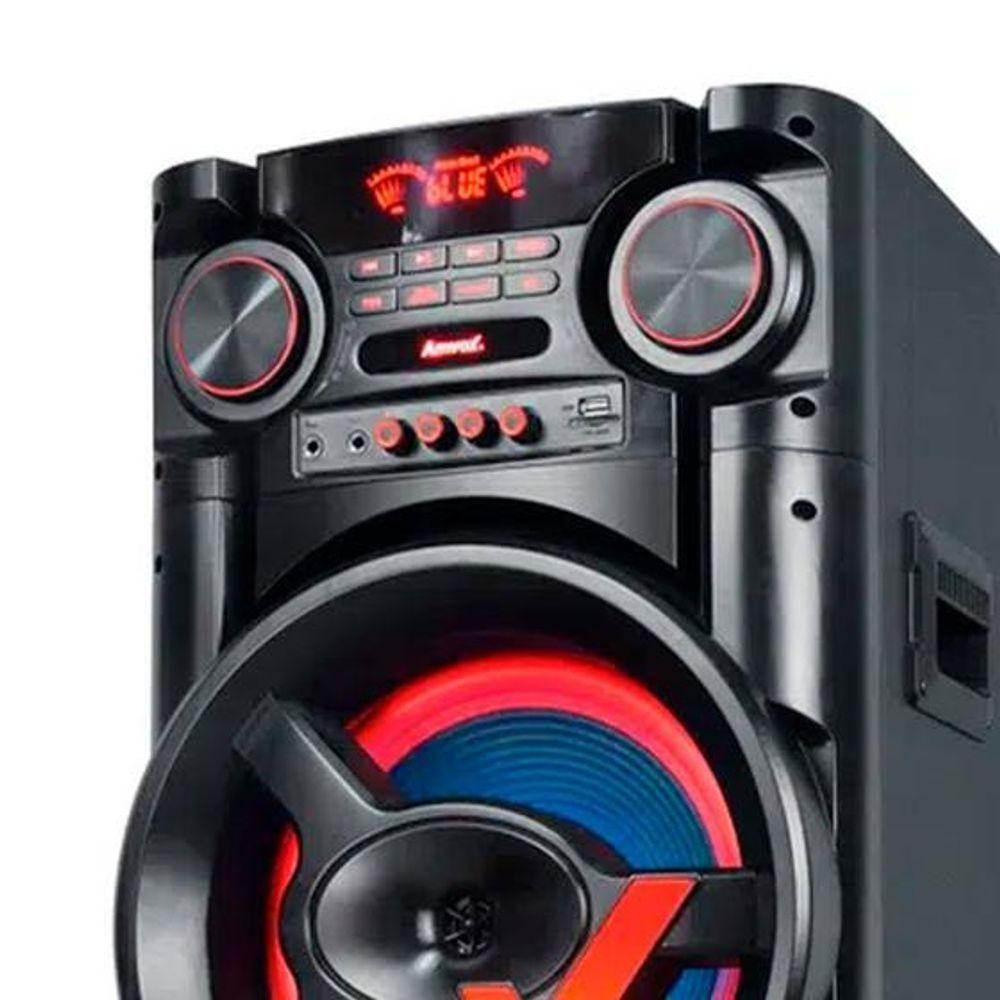 Caixa De Som Amplificada Amvox ACA 1900 New X Power X 1900W Bivolt - 3