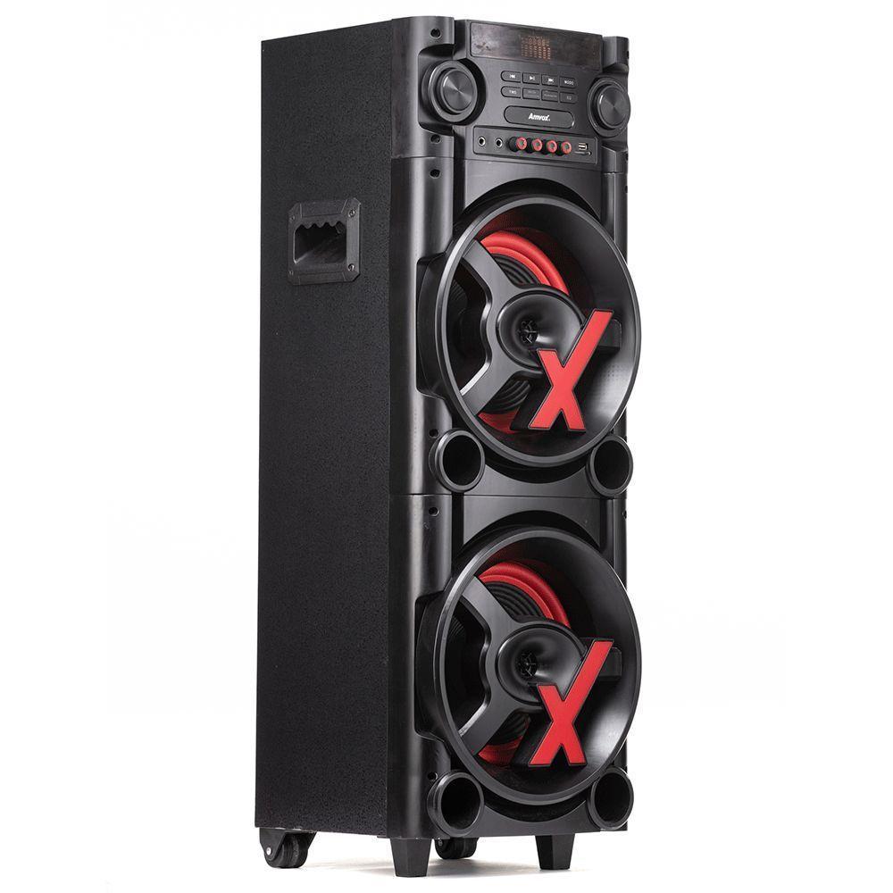 Caixa De Som Amvox New X 1000W RMS Bluetooth ACA1000 Bivolt - 3