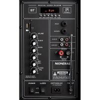 Caixa Amplificada Mondial CM-550 Com Bluetooth USB Rádio Fm E Função TWS 550W - 4