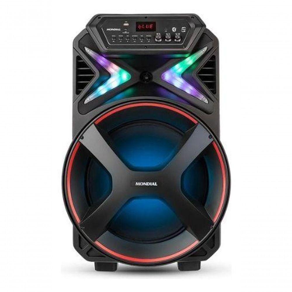 Caixa Amplificada Mondial Connect Lights Plus CM-700 Preto Bivolt - 2
