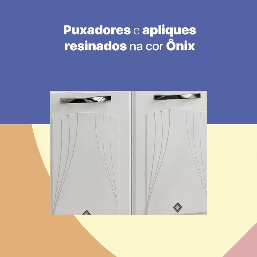 Balcão De Cozinha De Aço Quádruplo Sem Tampo Para Pia 160cm - 2